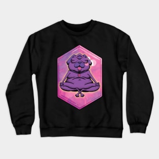 Crystal Space Pug Crewneck Sweatshirt